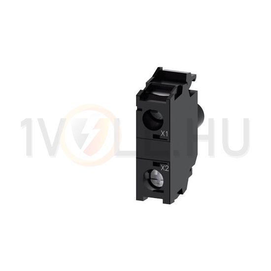 Jelzőlámpamodul LED 230V/AC piros-fényű előlapra csavaros SIRIUS ACT SIEMENS - 3SU1401-1BF20-1AA0