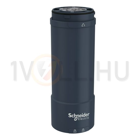 Jelzőoszlop alapmodul fedéllel csőtengelyes beépítés álló fekete Harmony XVUC Schneider - XVUC21M