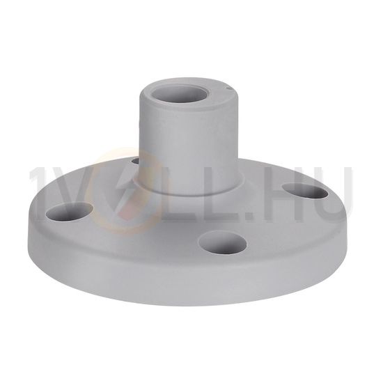 Jelzőoszlop rögzítőtalp szürke műanyag WERMA - 96000050