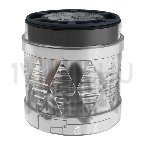 Jelzőoszlop-világítómodul folyamatos víztiszta 24V/AC50Hz 24V/DC LED IP65 Harmony XVU-C Schneider - XVUC27