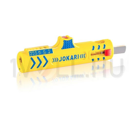Kábel-/ércsupaszító 8-13mm 0,8-2,5mm2 körvágó No.15 Secura JOKARI - 30155