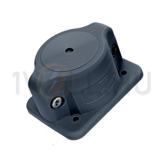 Kábelbevezető 1x10-65mm IP66 fekete membrán kezeletlen gumi 122.5mm x 92.8mm MC 1x10-65 MOREK - MBA1N10A11
