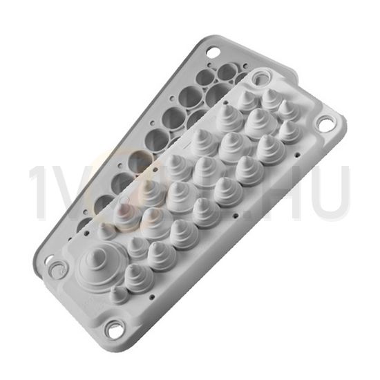 Kábelbevezető Multigate IP54 rögzítőtüskékkel  LMC25 MOREK - MBA3F25L11