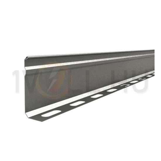 Kábeltálca válaszfal E(M)(F)RE-hez 60mm-ma 3000mm L-profil szalaghorganyzott acél PS 60 GS BASOR - 202066