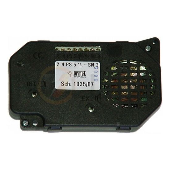 Kaputábla erősítő modul 1+n 625/725/825 kaputáblához süllyesztett 1+n rendszer műanyag 725 URMET - 1035/67