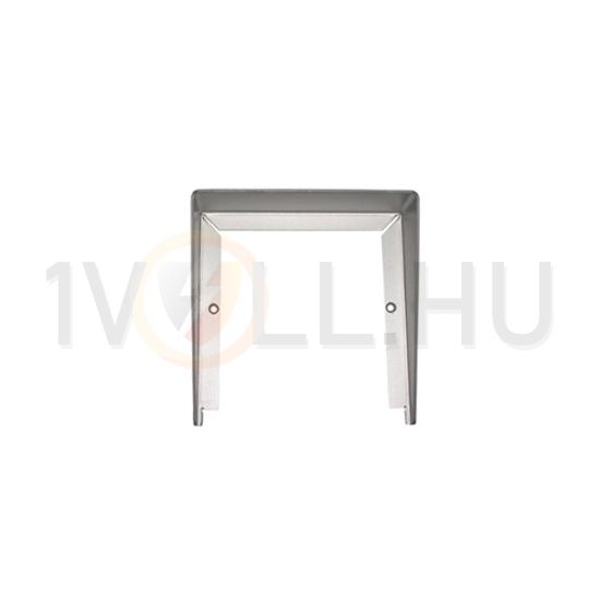 Kaputábla esővédő keret 1-egység falonkívüli alumínium szürke 925 URMET - 725/701