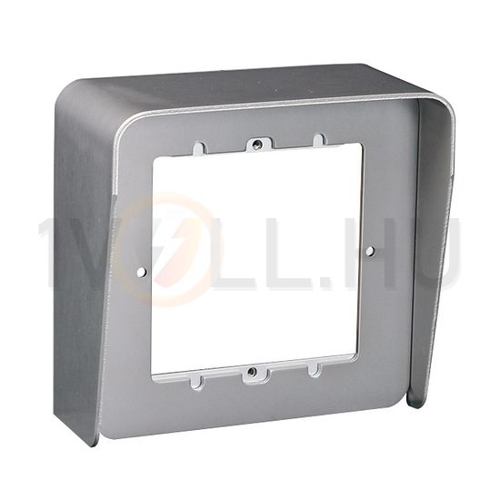 Kaputábla esővédő keret 1-egység falonkívüli alumínium szürke Sinthesi S2 URMET - 1148/311
