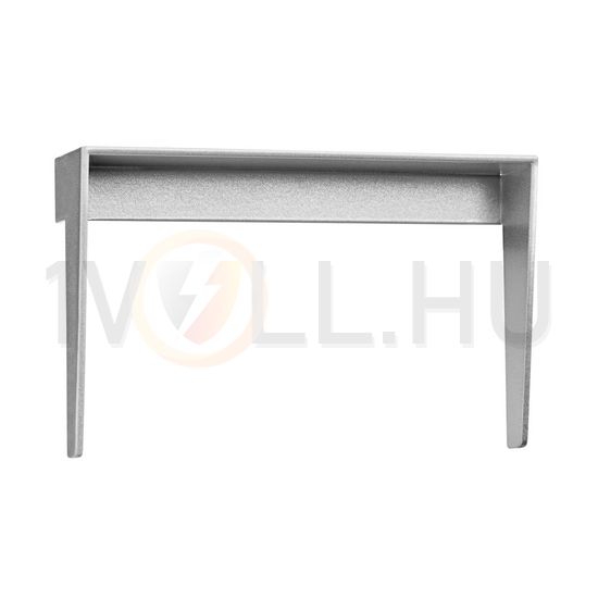 Kaputábla esővédő keret falonkívüli alumínium szürke Alpha URMET - 1168/401