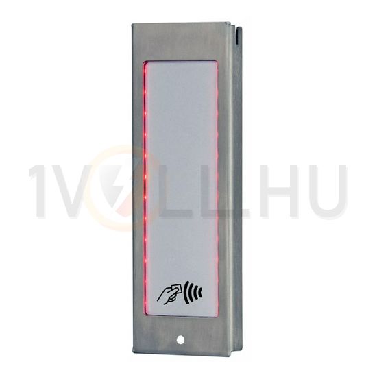 Kaputábla kártyaolvasó modul RFID proximity info ablakkal nemesacél Matibus SE MIWI - 1052/MKD