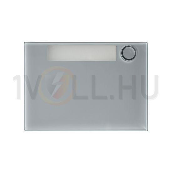 Kaputábla modul előlap audió 1-gombos 1-es falonkívüli műanyag szürke Alpha URMET - 1168/11G