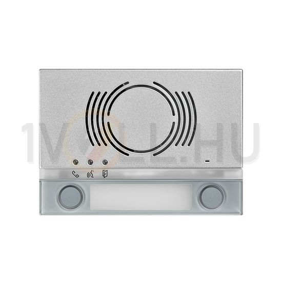Kaputábla modul előlap audió 2-gombos 1083/38-hoz falonkívüli műanyag szürke Alpha URMET - 1168/132G