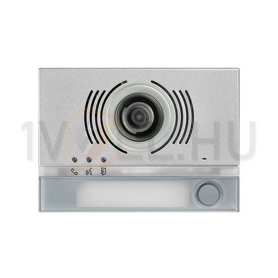 Kaputábla modul előlap videó 1-gombos 1083/48-hoz falonkívüli műanyag szürke Alpha URMET - 1168/141G