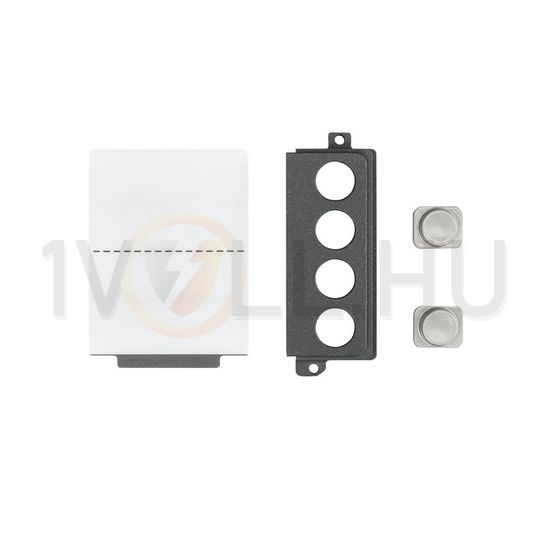 Kaputábla nyomógomb bővítő 2-lakás 1736-hoz bővítő 2-erű URMET - 1736/102