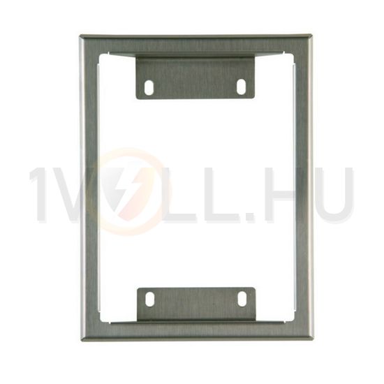 Kaputábla süllyesztőkeret 2-soros táblához 2-egység süllyesztett nemesacél nemesacél Matibus MIWI - 525/RP2