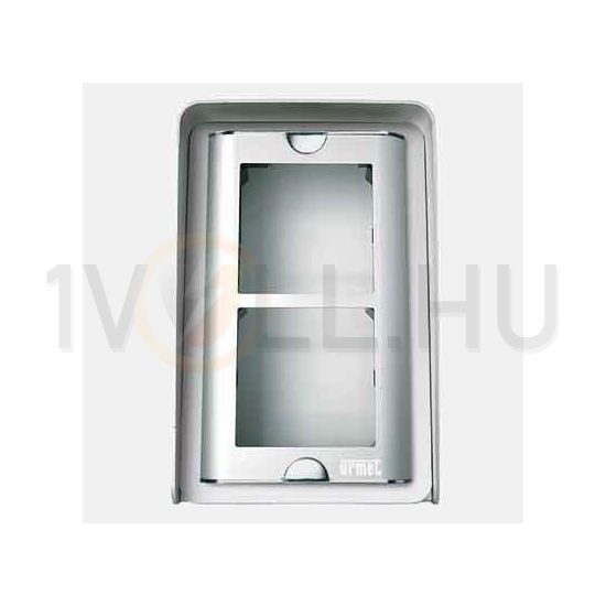 Kaputábla tokozat modultartó kerettel esőtetővel 2-egység falonkívüli URMET - 1145/312
