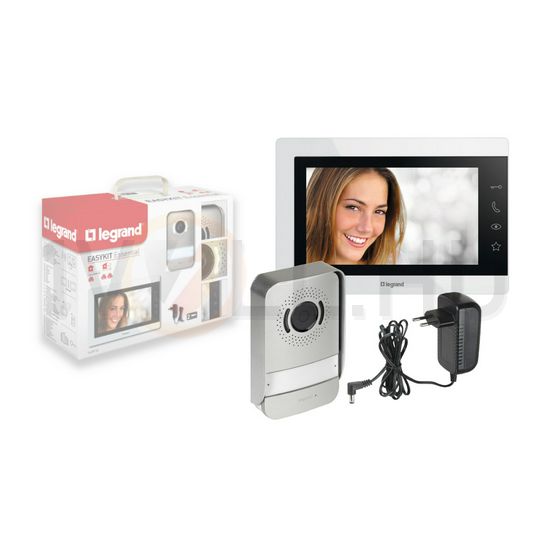 Kaputelefon készlet 1lakás bővíthető színes video 2-erű 7