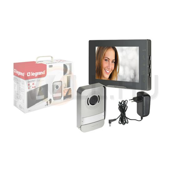 Kaputelefon készlet 1lakás bővíthető színes video 2-erű 7