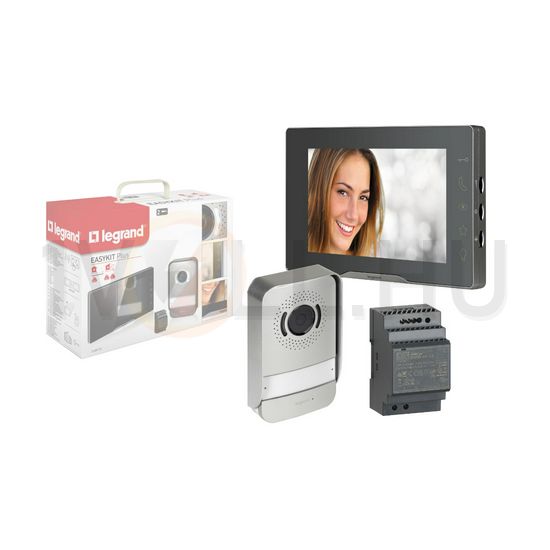 Kaputelefon készlet 1lakás bővíthető színes video 2-erű 7