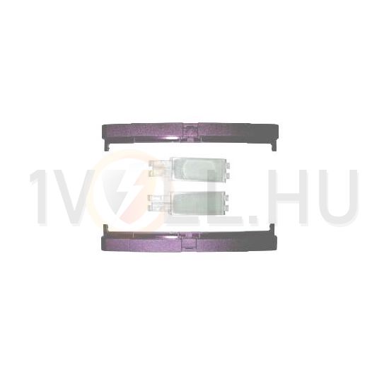 Kaputelefon pótalkatrész csomag 2-soros kaputáblához 2-egység falonkívüli alumínium 925 URMET - 925/752