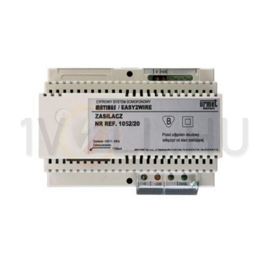 Kaputelefon tápegység kiegészítő 1,6A/12VAC Matibus SE MIWI - 1052/20