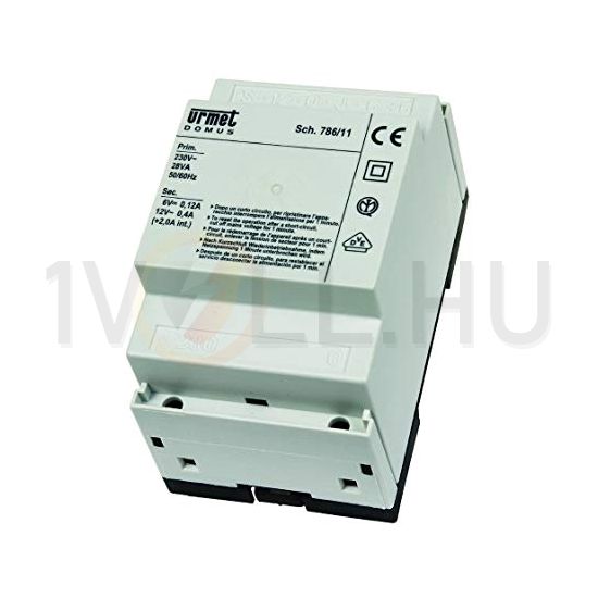 Kaputelefon tápegység lakáskészülékhez 28VA hívójel-generátoral Miwi URMET - 786/11