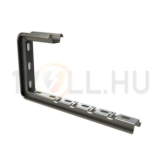 Kábeltálca tartó gyorscsatlakozós szalaghorganyzott 100mm-tartóhoz C-SHOT 100 GS BASOR - 207235