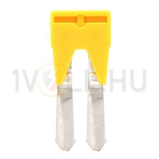 Keresztösszekötő 2,5mm2 sorkapocshoz (SRK,SSL) 2P szigetelt sárga SQI 2,5/2 YE CONTA-CLIP - 17201.8