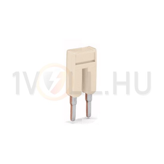 Keresztösszekötő 1,5mm2 sorkapocshoz (2001-) 2P szigetelt szürke TOPJOB S WAGO - 2001-402