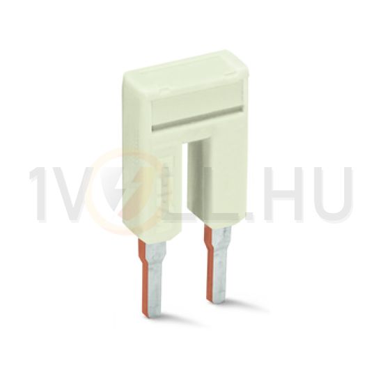 Keresztösszekötő 2,5mm2 sorkapocshoz (2002-) 2P szigetelt szürke TOPJOB S WAGO - 2002-402