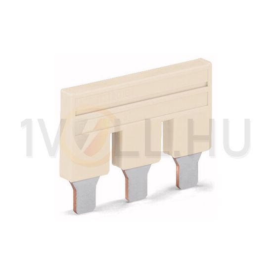 Keresztösszekötő 10mm2 sorkapocshoz (2010-) 2P szigetelt szürke TOPJOB S WAGO - 2010-402