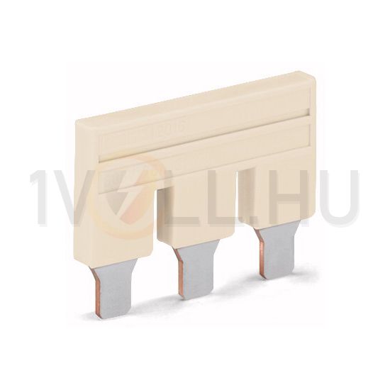 Keresztösszekötő 16mm2 sorkapocshoz (2016-) 2P szigetelt szürke TOPJOB S WAGO - 2016-402