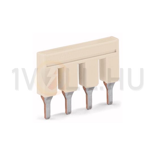 Keresztösszekötő 6mm2 sorkapocshoz (2006-) 3P szigetelt szürke TOPJOB S WAGO - 2006-403