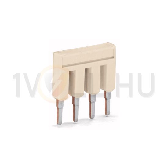 Keresztösszekötő 4mm2 sorkapocshoz (2004-) 5P szigetelt szürke TOPJOB S WAGO - 2004-405