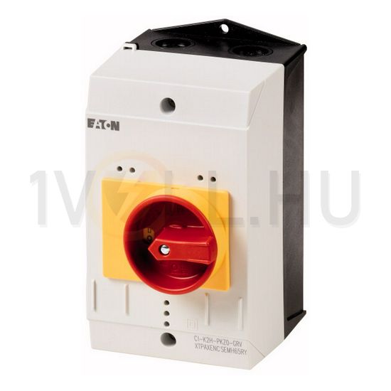 Készüléktokozat műanyag falonkívüli 100mm x 160mm x 130mm IP65 vészleállító CI-K2-PKZ0-GR EATON - 219655