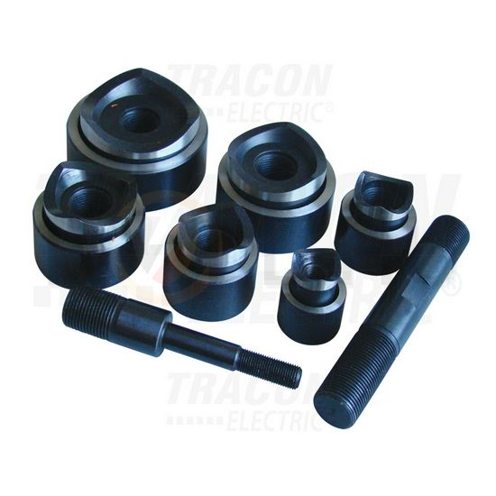 Kézi lemezlyukasztó hidraulikus matrica és bélyeg kerek 20mm-átmérő acél-hoz TRACON - HKS-15-20