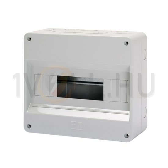 Kiselosztó ajtó nélkül +1M műanyag 1x 12M falonkívüli szürke IP40 kivágott 40CDK GEWISS - GW40028