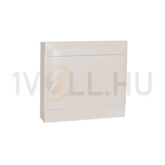 Kiselosztó PE/N-sín 90A műanyag 2x 18M falonkívüli fehér IP40 ajtó PractiboxS LEGRAND - 137207