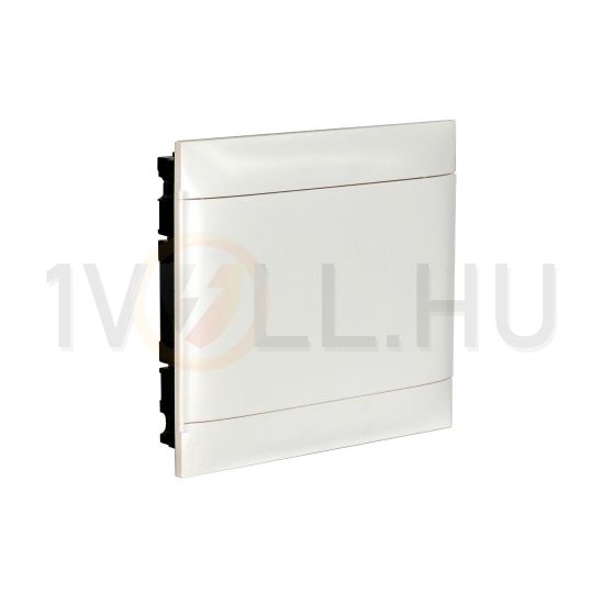Kiselosztó PE/N-sín 90A műanyag 2x 18M üreges falba fehér IP40 ajtó PractiboxS LEGRAND - 137167