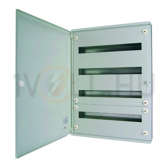 Kiselosztó PE/N-sínnel acél 5x 24M falonkívüli szürke IP30 teli ajtó BF-O-5/120-G-C EATON - 283046