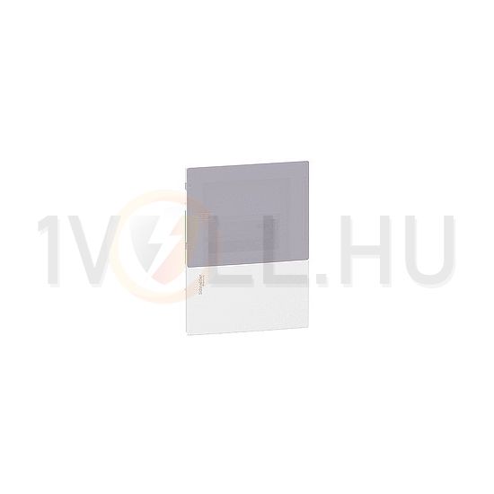 Kiselosztó PE/N-sínnel műanyag 1x 6M süllyesztett fehér IP40 átlátszó ajtó Mini Pragma Schneider - MIP22106T