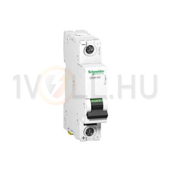 Kismegszakító 1P 16A C-jelleg 220V DC 10kA/60947 Acti9 C60H-DC Schneider - A9N61511