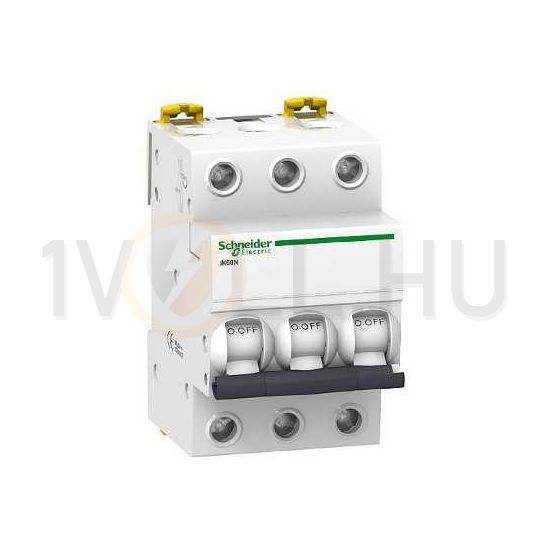 Kismegszakító 3P 32A C-jelleg 400V AC 6kA/60898 Acti9 iK60N Schneider - A9K24332