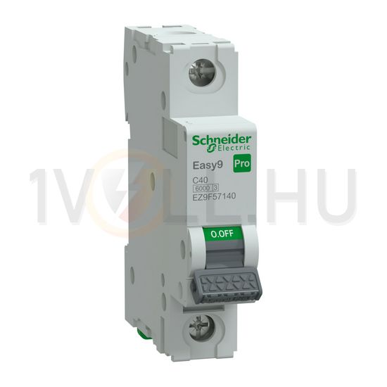 Kismegszakító 40A 1P C-jelleg 240V AC 6kA/60898 Easy9 Pro Schneider - EZ9F57140