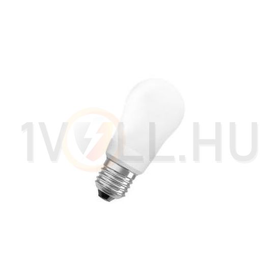 Kompakt fénycső E27 7W- körte 220-240V 286lm 2700K 6000h A-en.o. DuluxStarCLA LEDVANCE - 4008321396273
