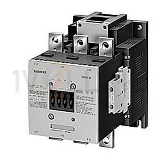 Kontaktor (mágnesk) 132kW/400VAC-3 3Z 220-240V50Hz 220-240VDC 2z 2ny SIRIUS SIEMENS - 3RT1065-6AP36