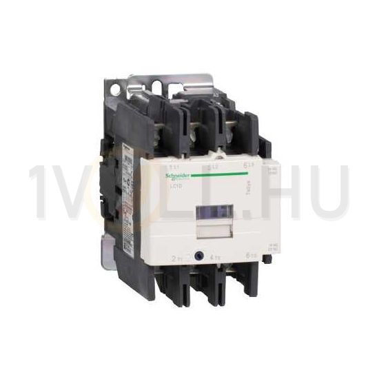 Kontaktor (mágnesk) 37kW/400VAC-3 3-Z 110VAC 1-z 1-ny csavaros TeSys LC1-D Schneider - LC1D80F7