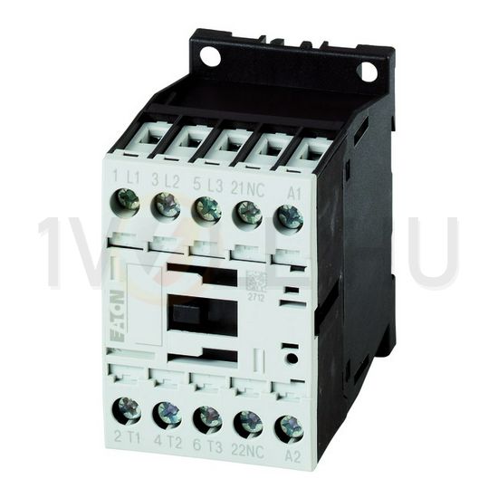 Kontaktor (mágnesk) 5.5kW/400VAC-3 3-Z 230VAC 1-ny csavaros 22A/AC-1/400V DILM12-01 EATON - 276865