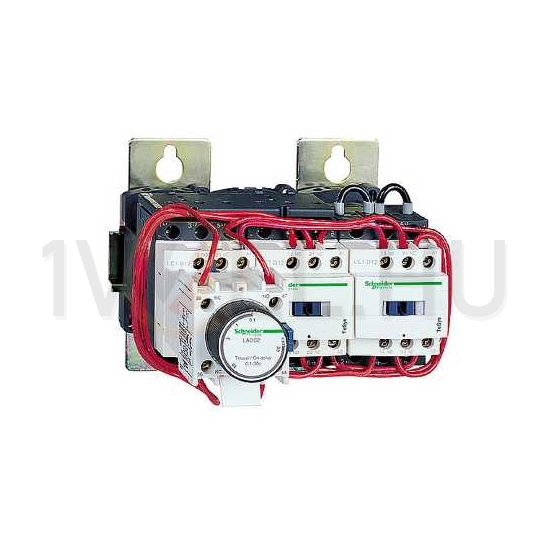 Kontaktorkombináció (mágnesk) csillag-delta 25kW/400VAC-3 230VAC csavaros TeSys LC3-D Schneider - LC3D32AP7