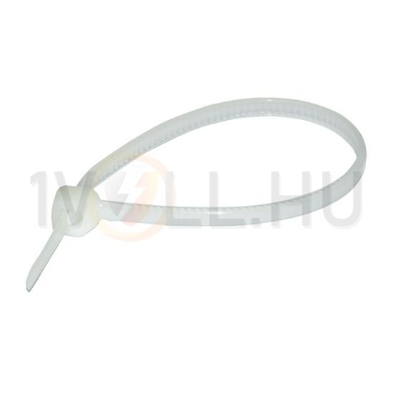 Kötegelő 199mm x 4.8mm natúr műanyag belsőfogas 54mm-max.kötegátmérő Haupa - 262516