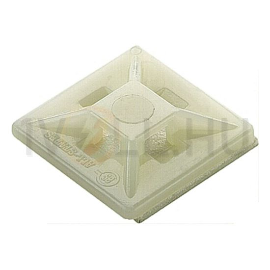 Kötegelő talp öntapadós+csavarozható 4oldalt fűzhető CBH 19/19 NATUR Weidmüller - 1289200000